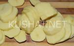Куриный шашлык с картошкой в духовке Как потушить шашлык с картошкой в духовке